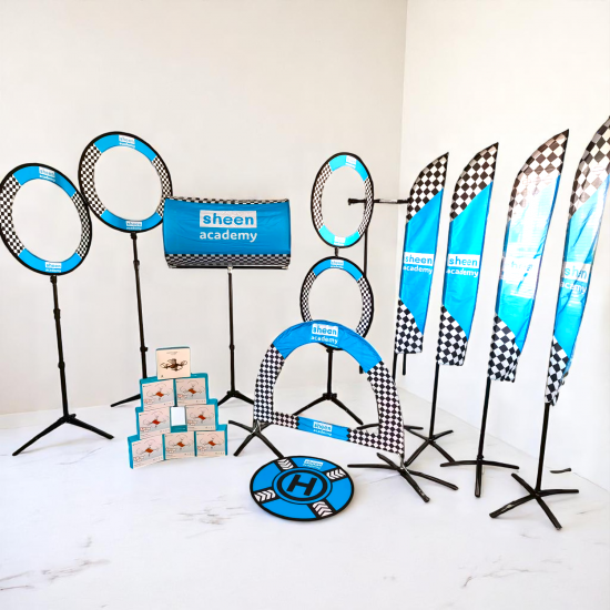 Drone Obstacle Course Set – Rings, Tunnel, Arch & Flags Drone Obstacle Course Set – Rings, Tunnel, Arch & Flags