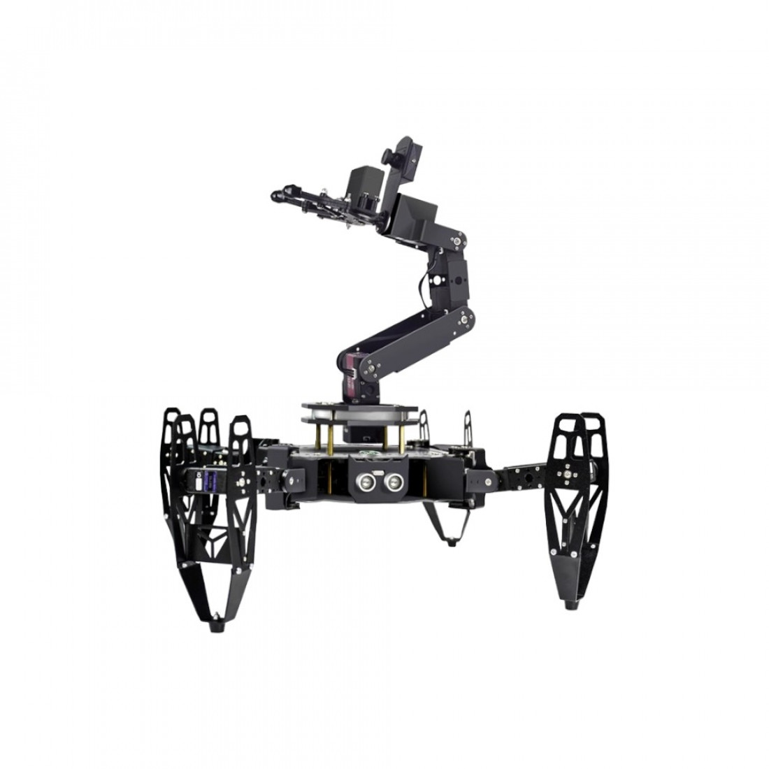 Raspberry Pi Quadruped Spiderlike Educational Robot Kit AI